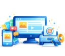 Design graphics optimized for different platforms and screen sizes