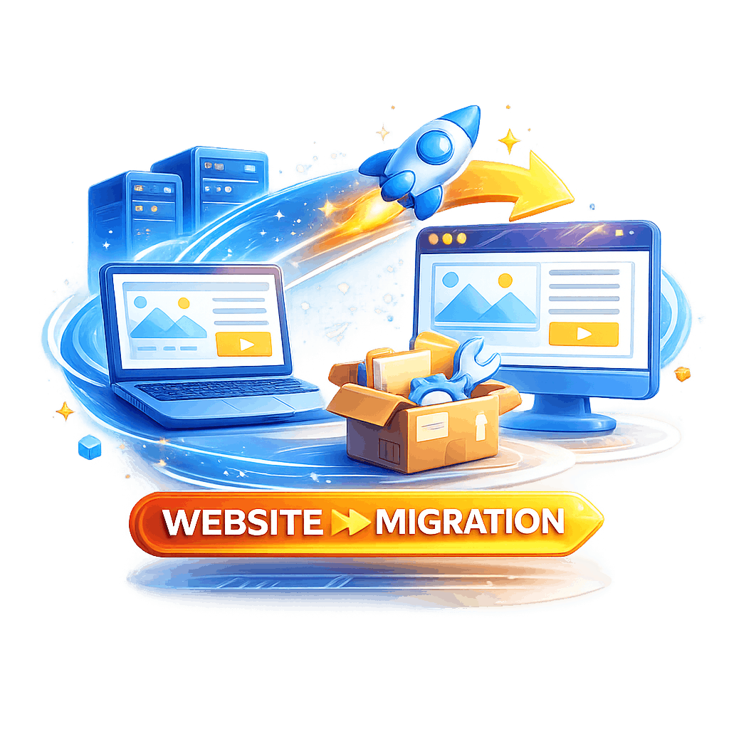WordPress website migration service for secure server and hosting transfer